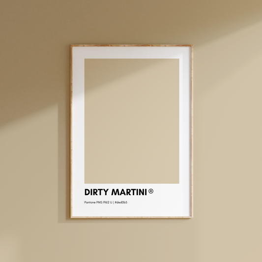 Dirty Martini Pantone