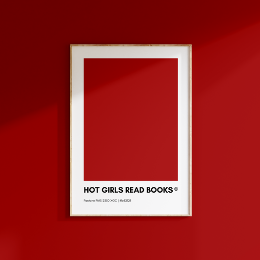 Hot Girls Read Books Pantone