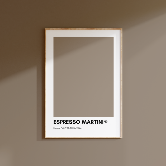 Espresso Martini Pantone