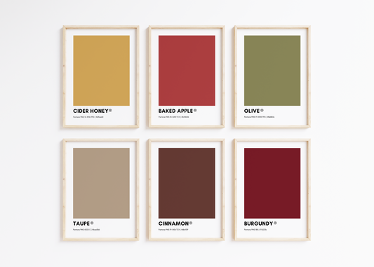 Pantone Fall Colors 2024 Collection