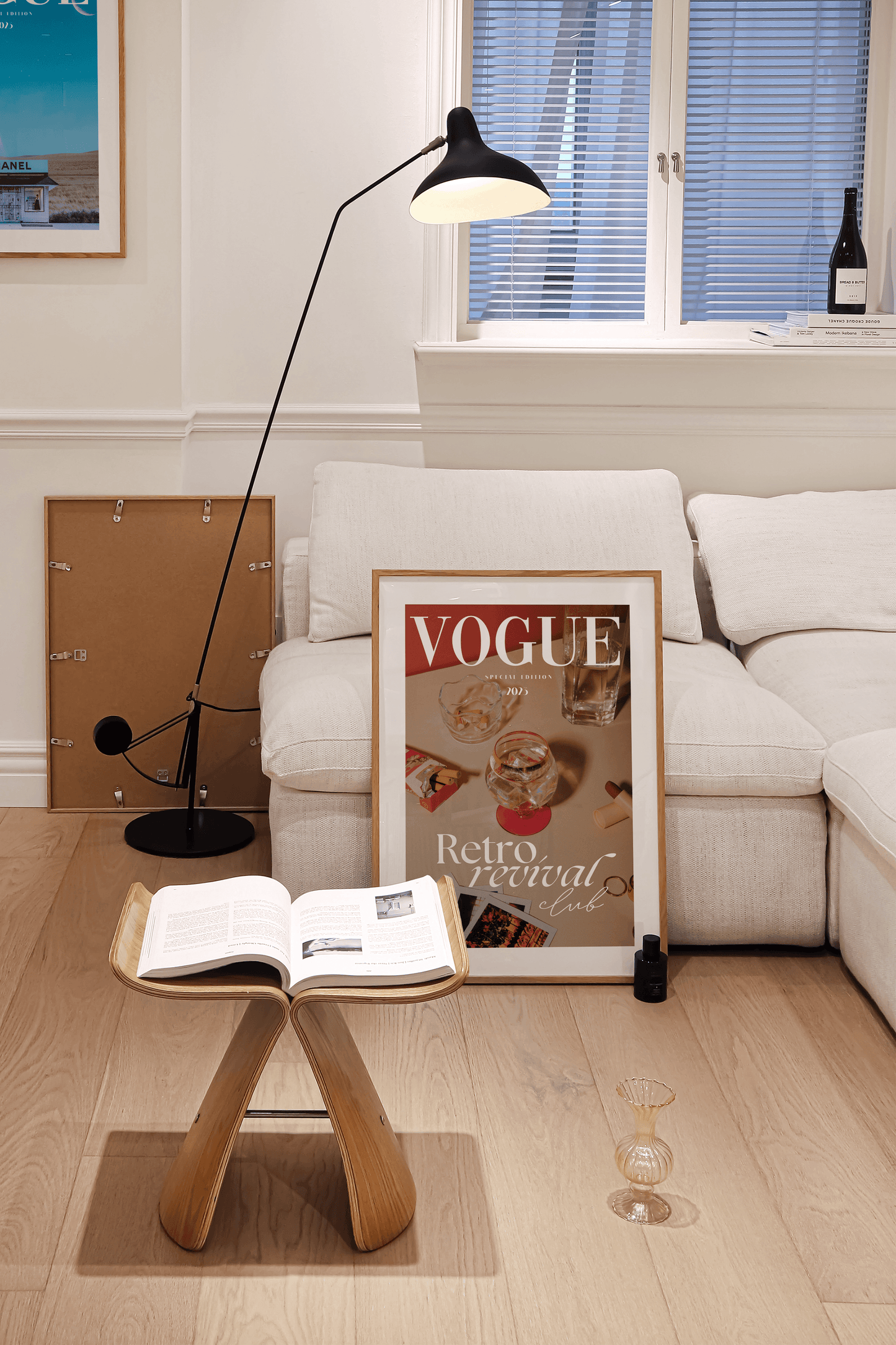 Vogue Retro Revival Print Poster