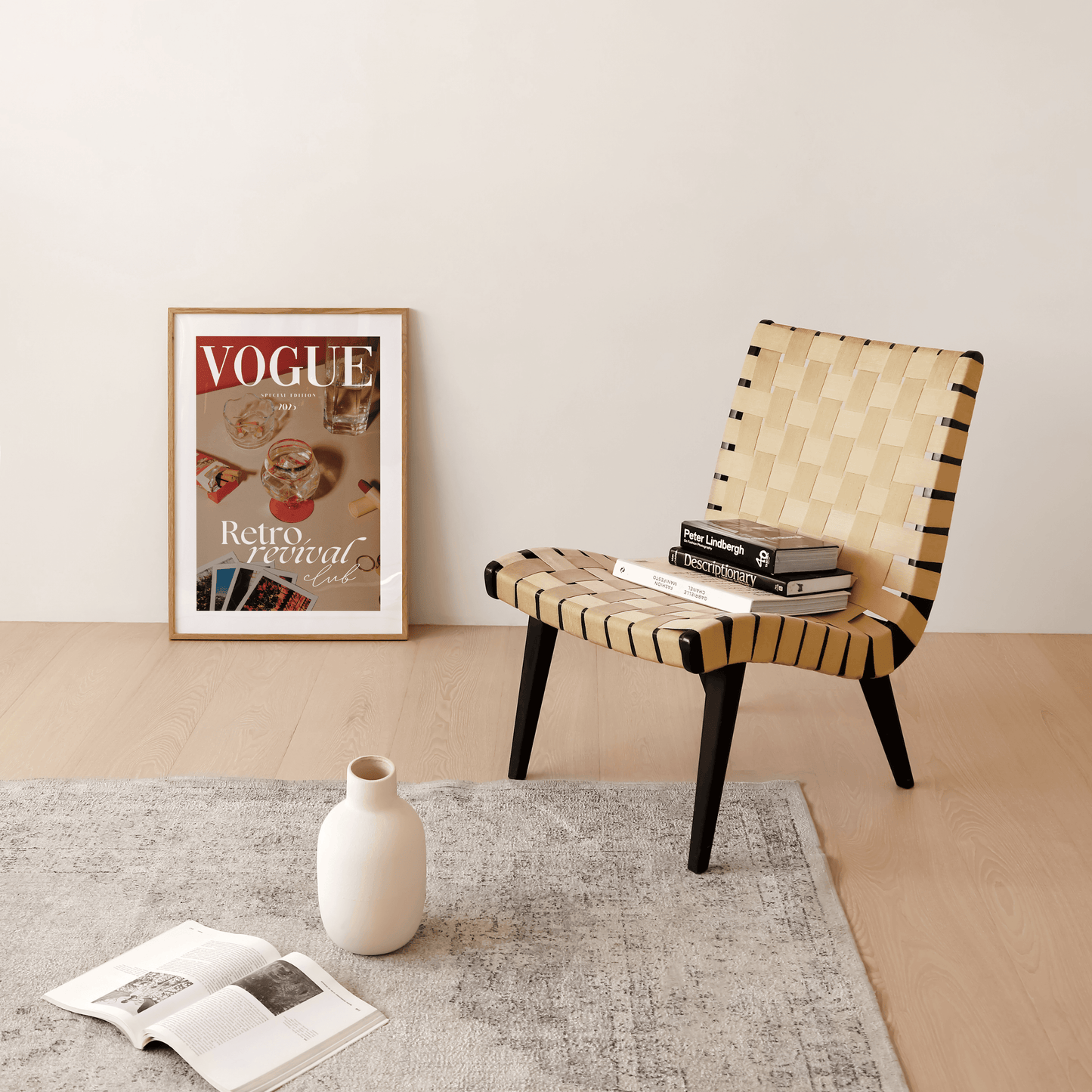 Vogue Retro Revival Print Poster