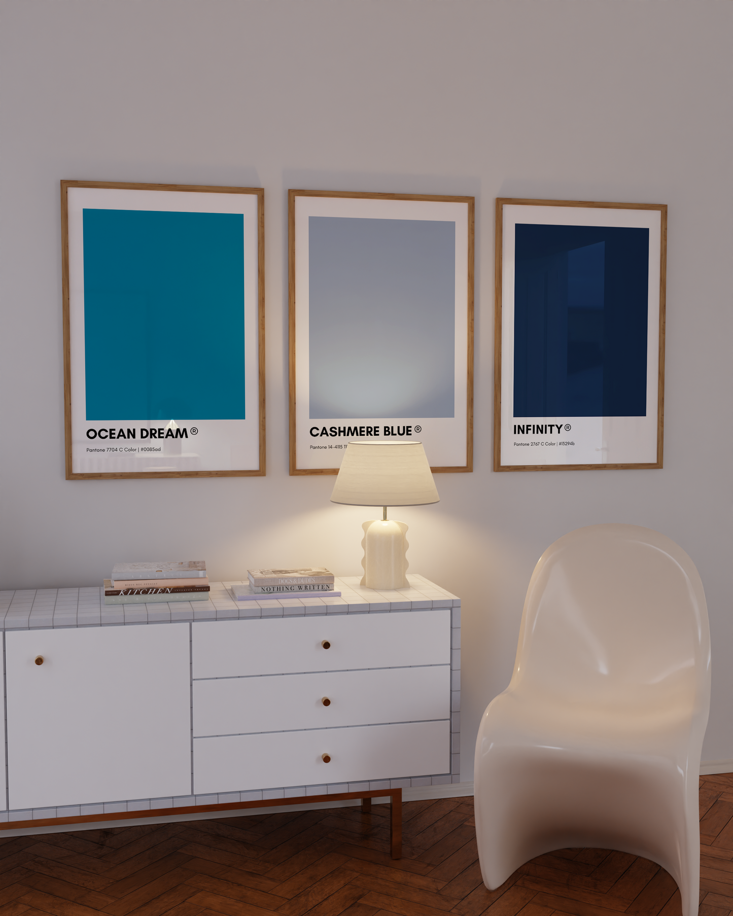 Ocean Dream Pantone Print Poster