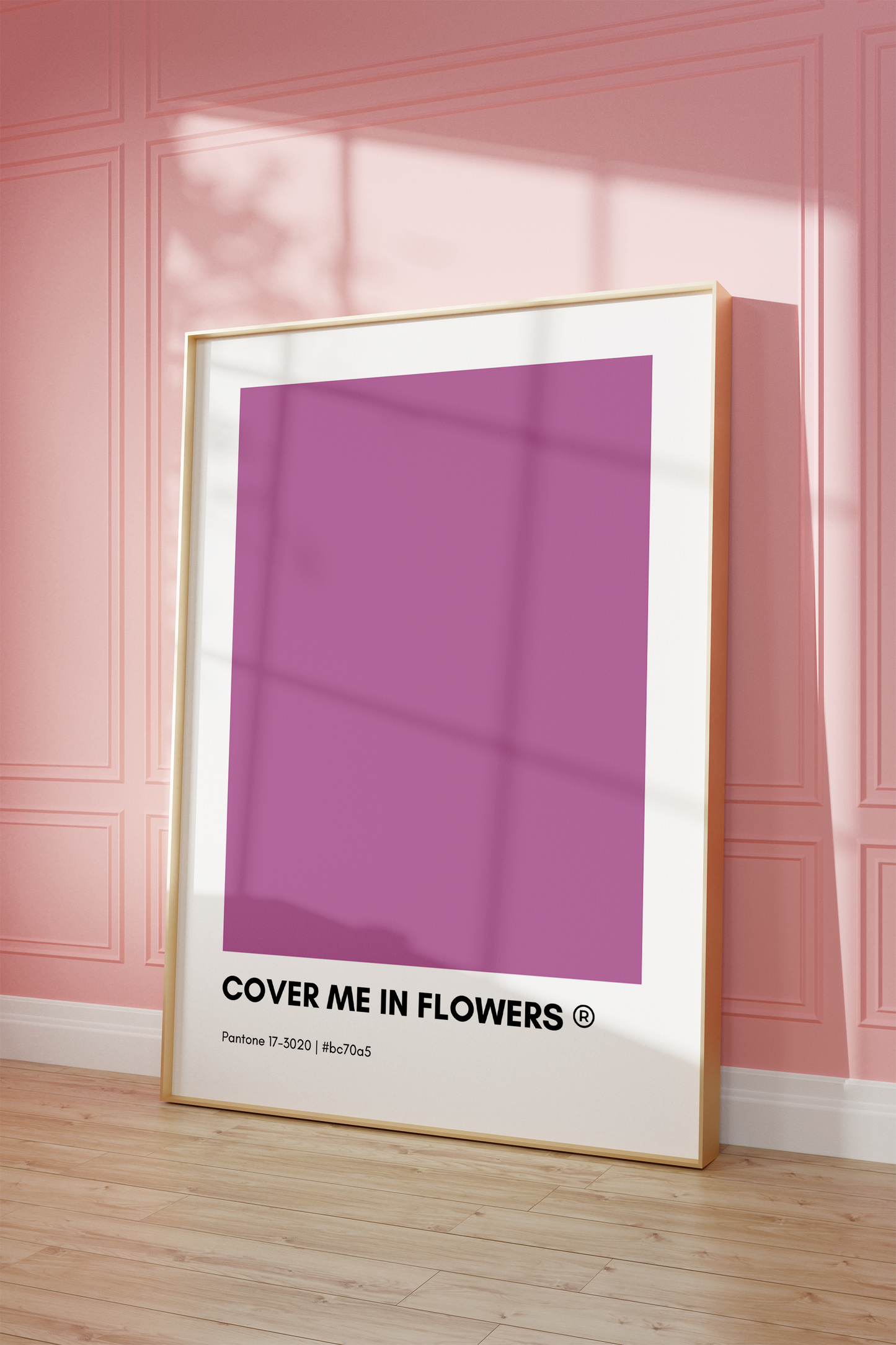 Cover Me in Flowers Pantone