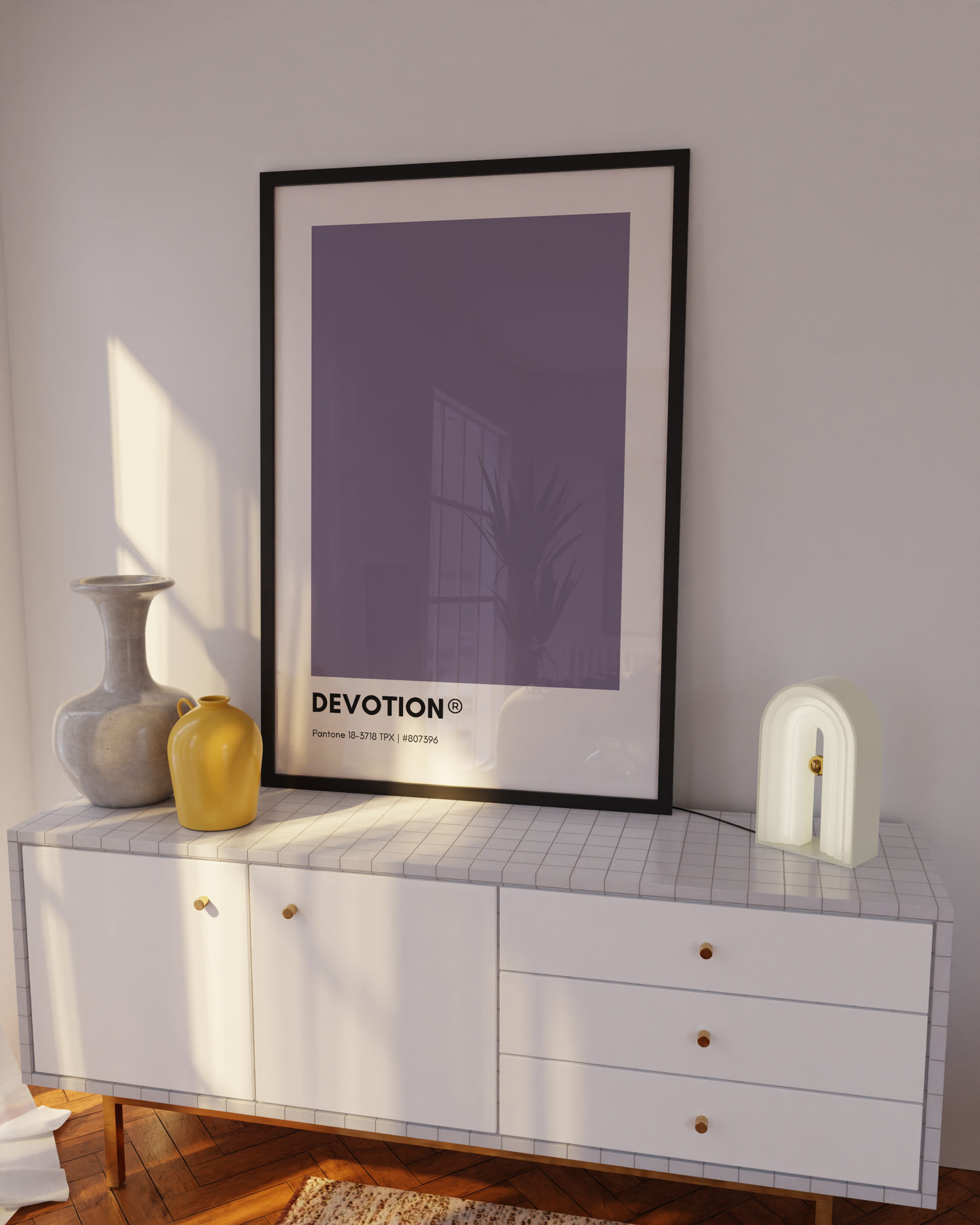 Devotion Pantone Print Poster