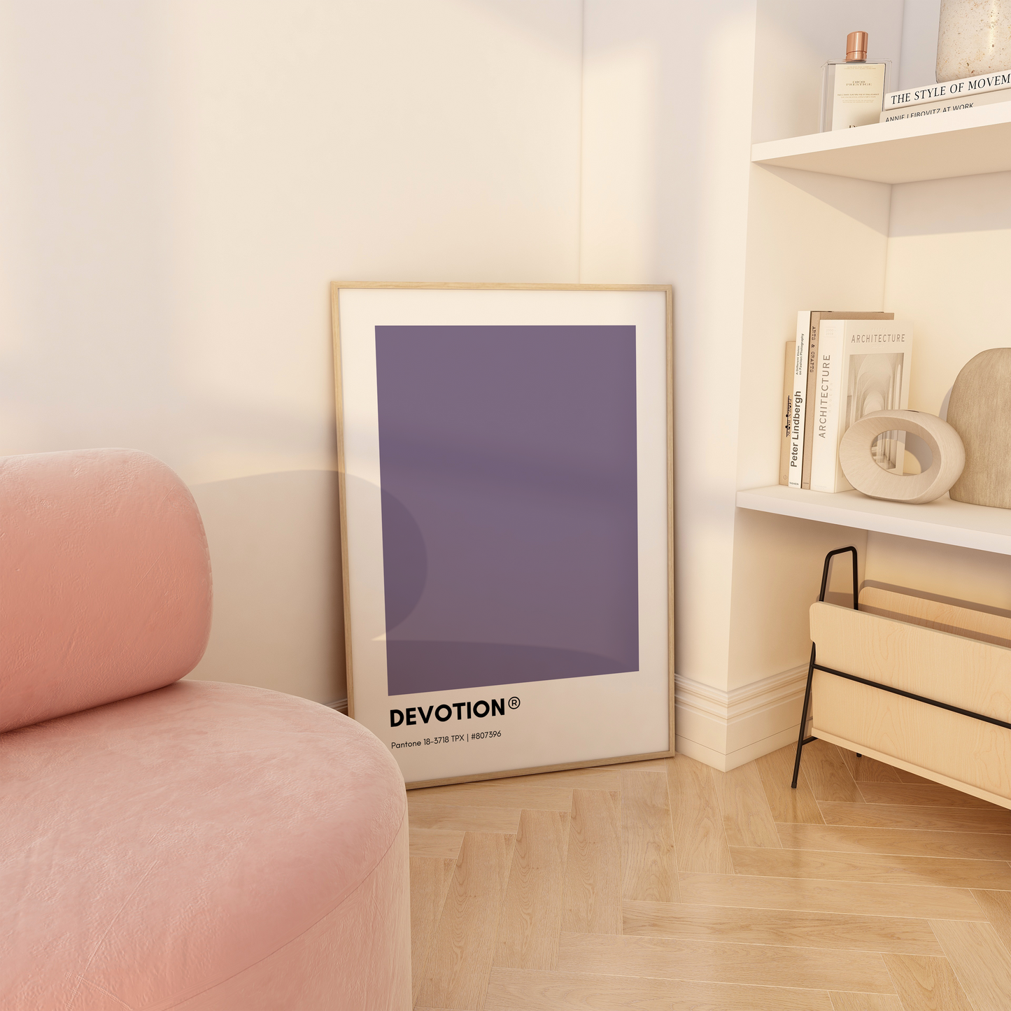 Devotion Pantone Print Poster