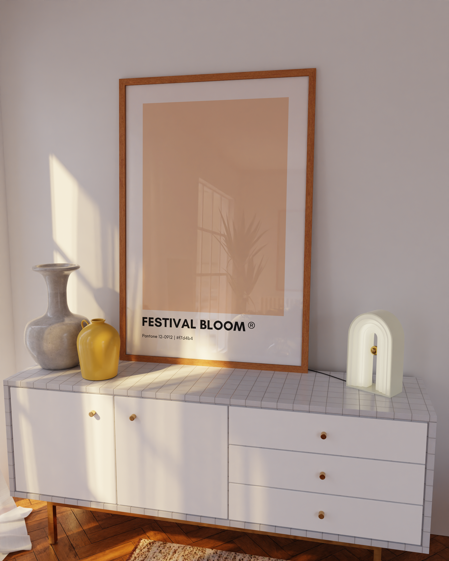 Festival Bloom Print Poster