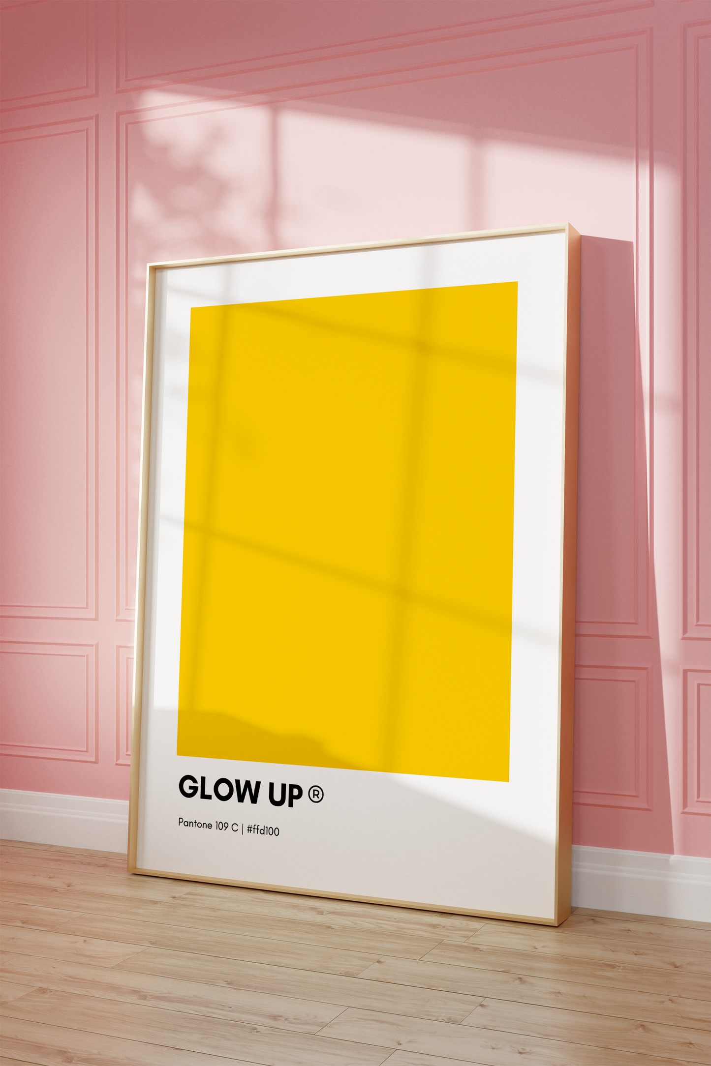 Glow Up Print Poster