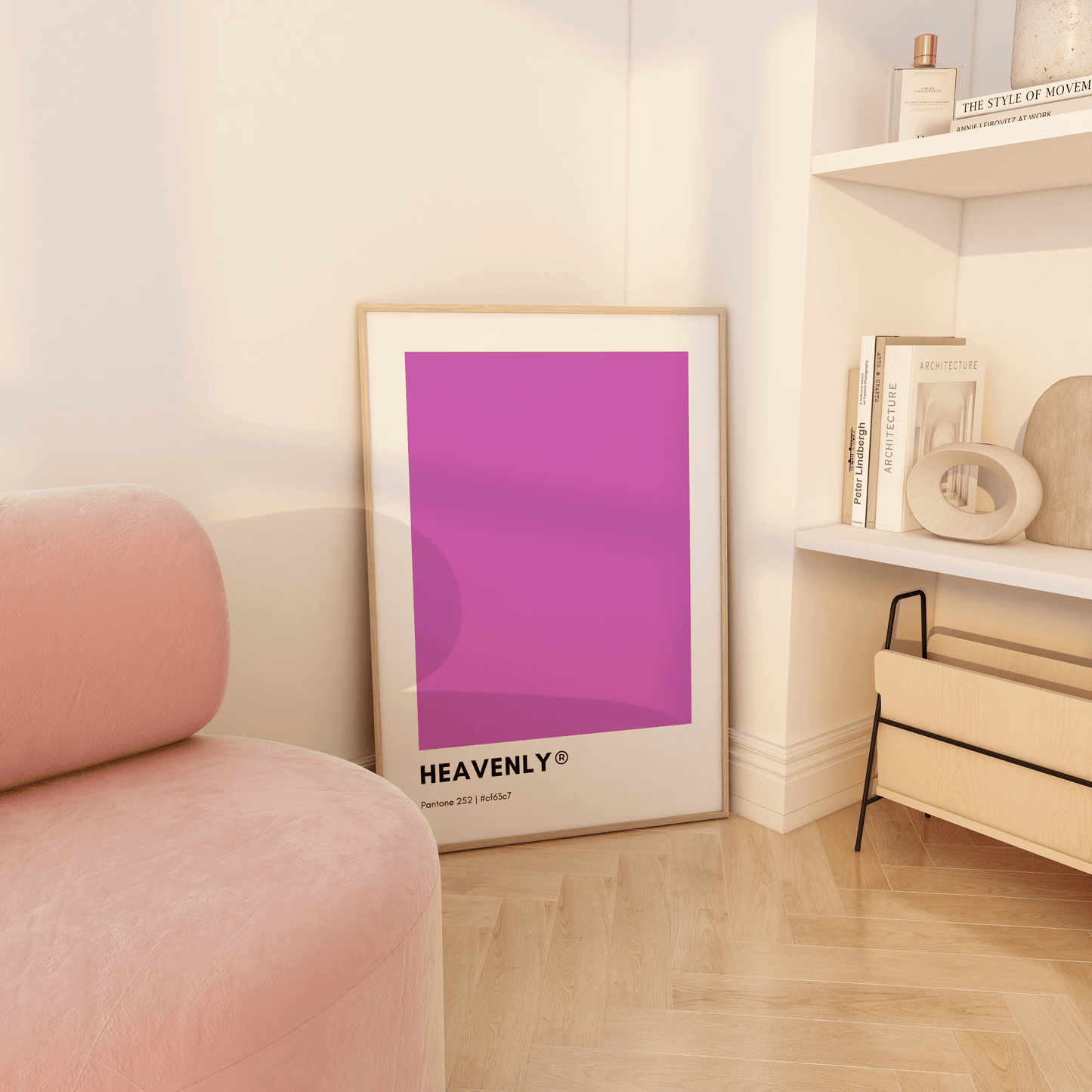 Heavenly Pantone Print Poster