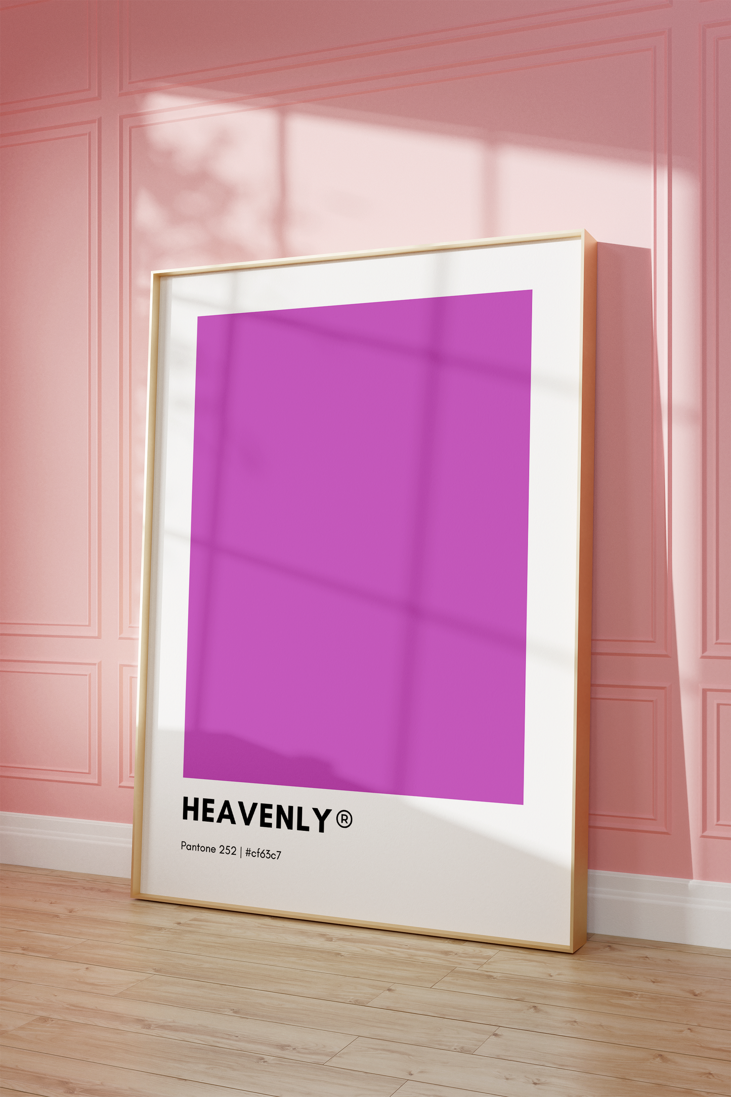 Heavenly Pantone Print Poster