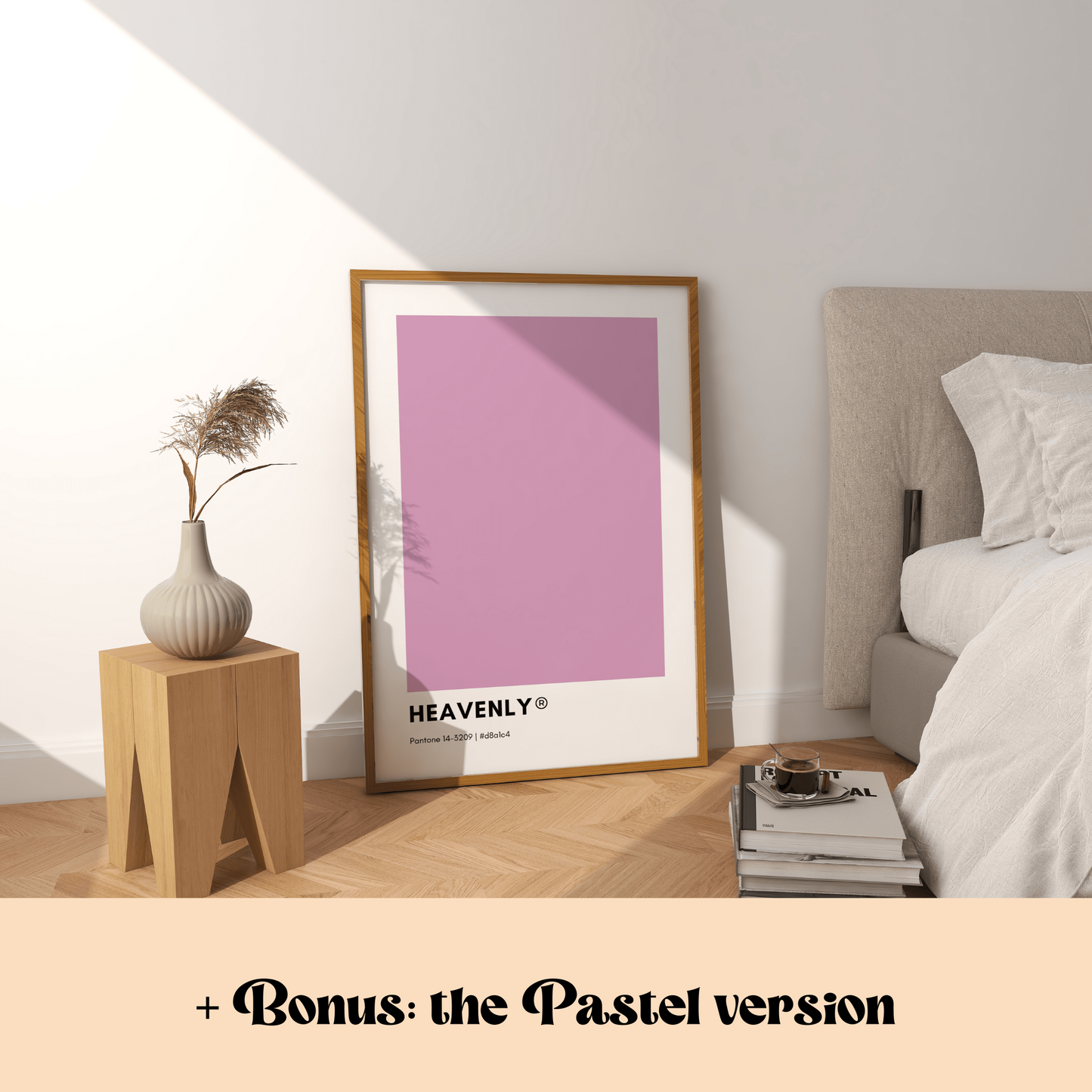 Heavenly Pantone Print Poster