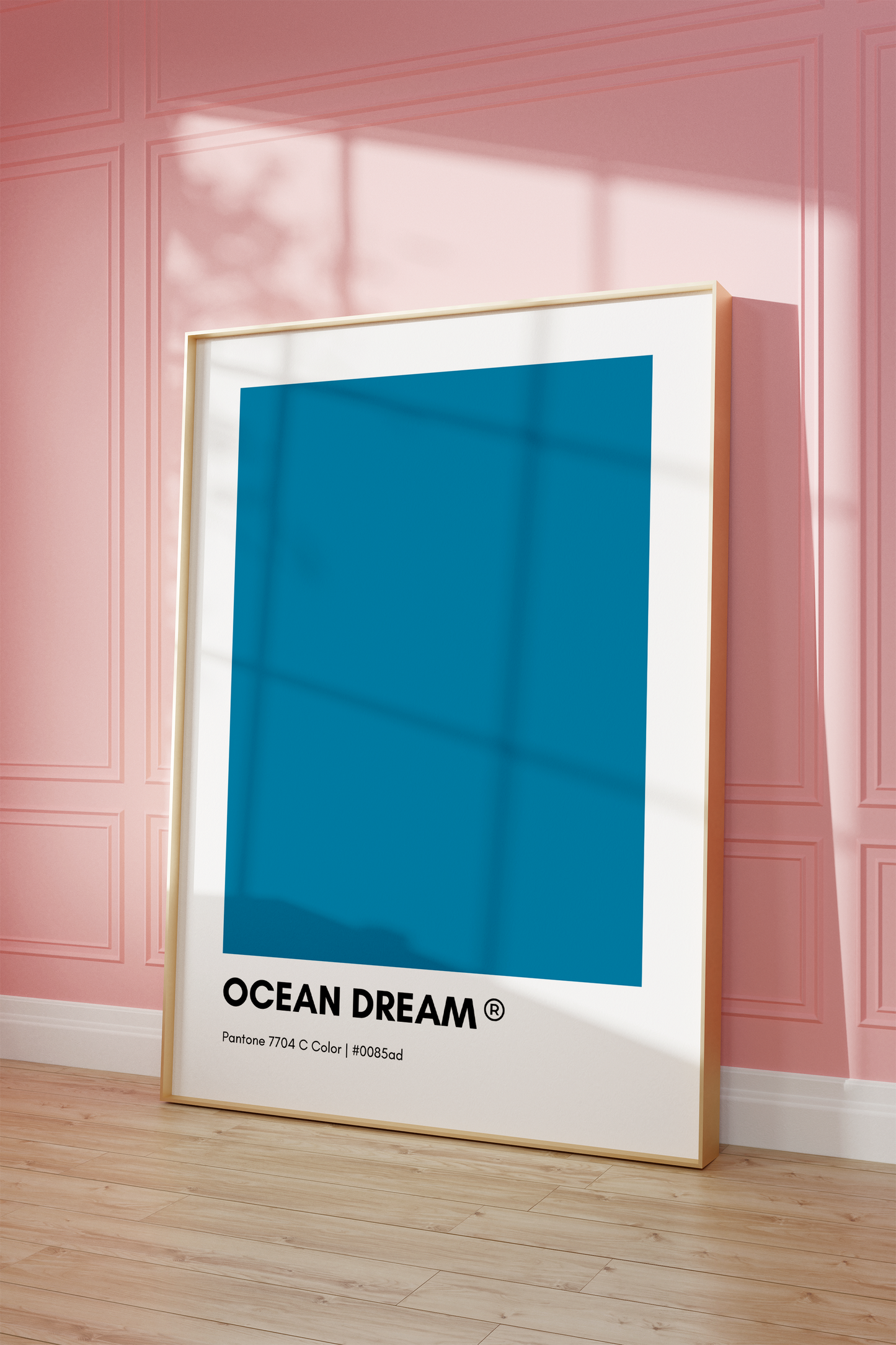 Ocean Dream Pantone Print Poster