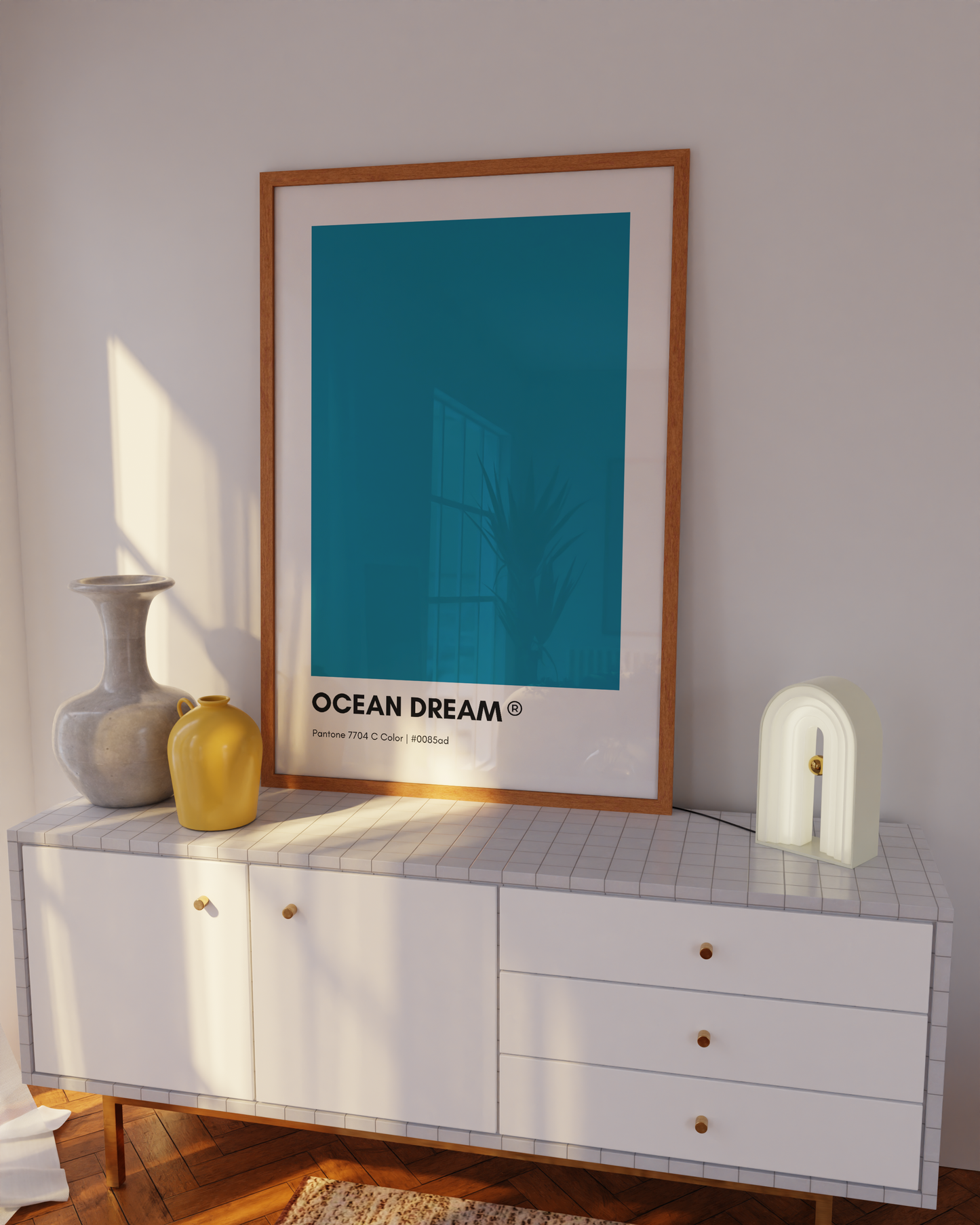 Ocean Dream Pantone Print Poster