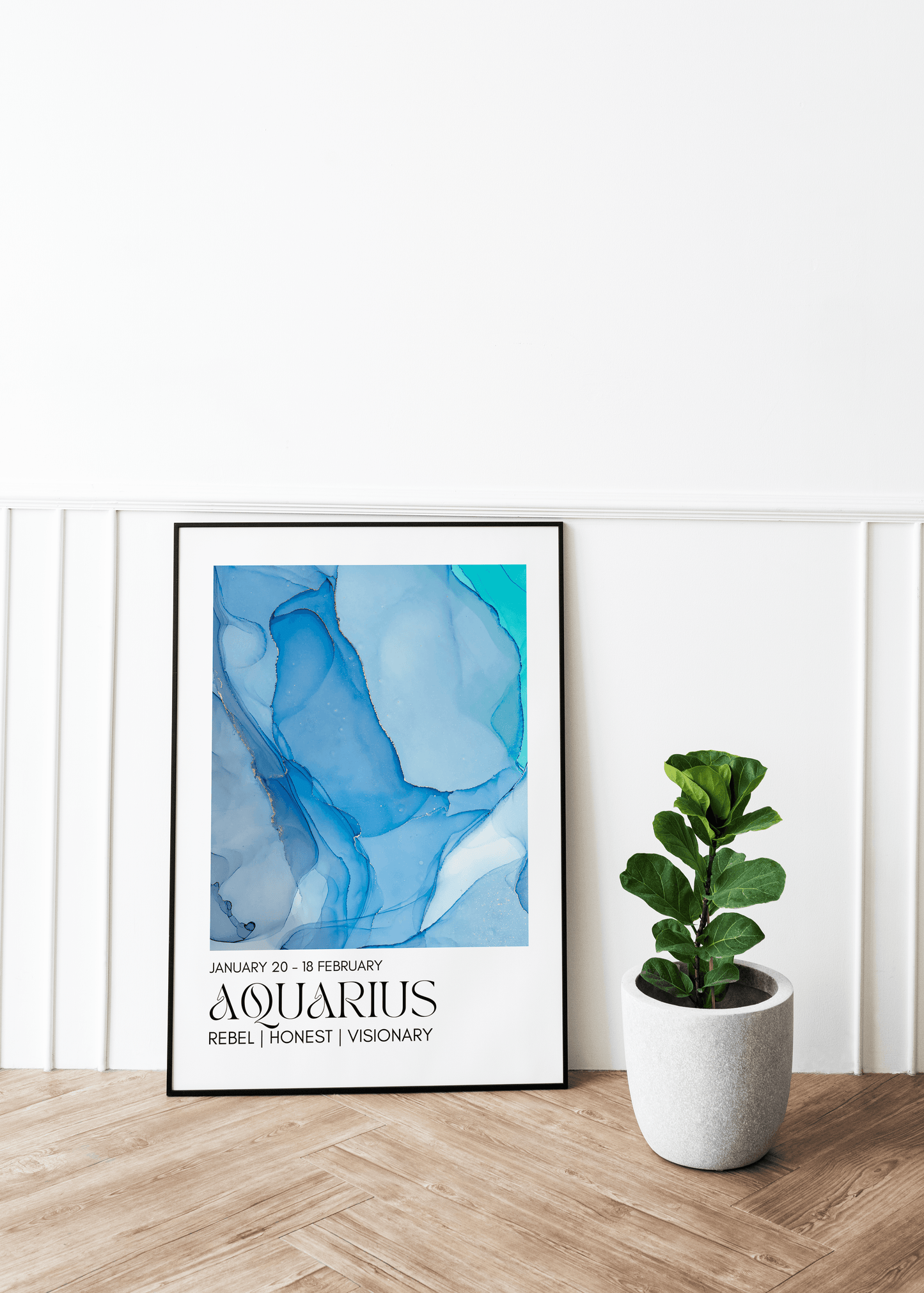 AQUARIUS Print Poster